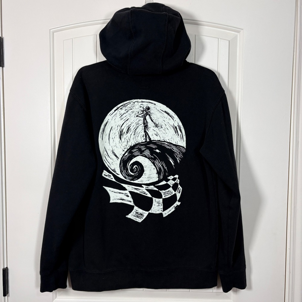Vans Disney Nightmare Before Christmas Jack Skellington Hoodie Blk M Whimsigoth